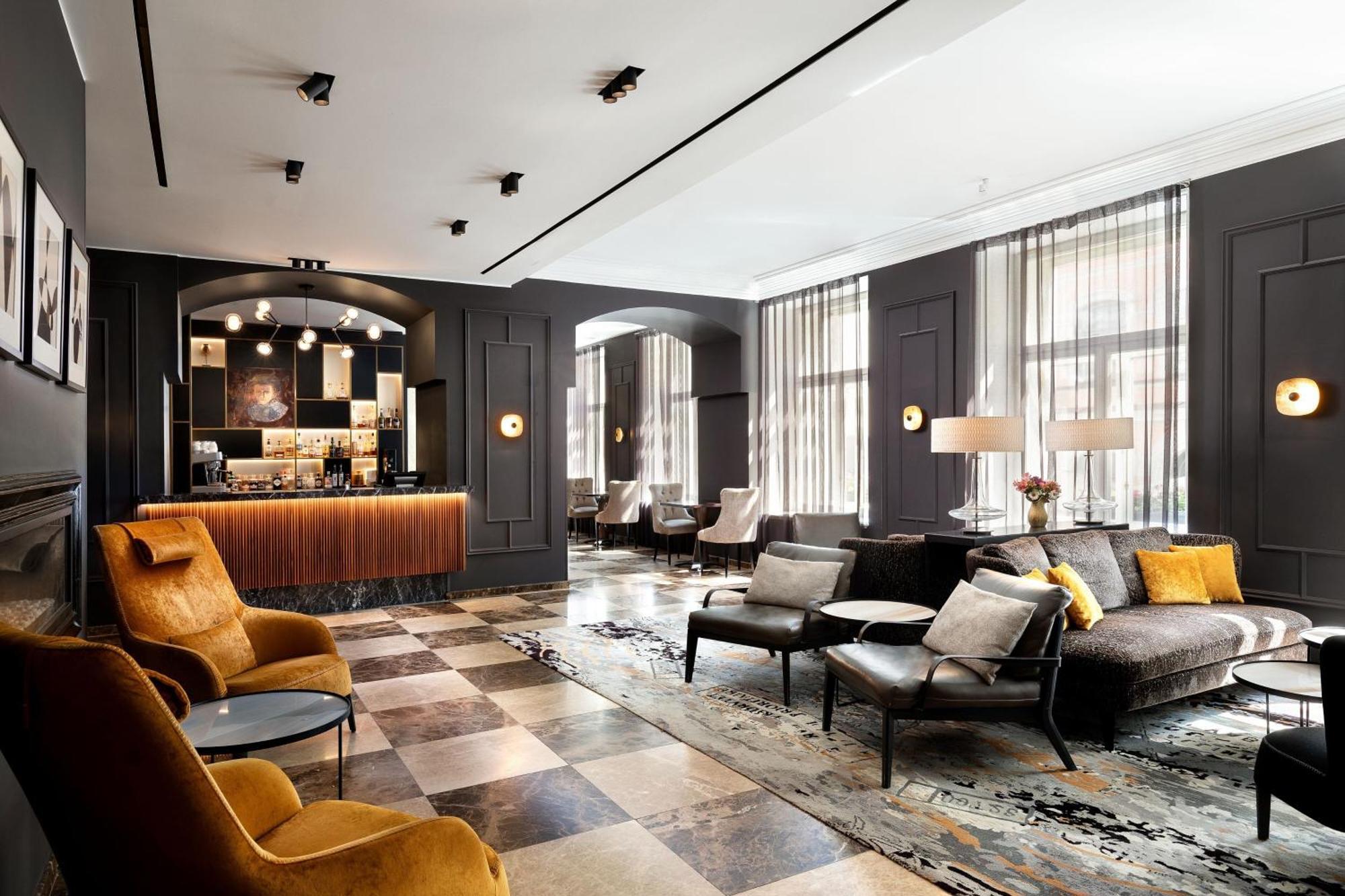 호텔 텔레그라프, 오토그래프 컬렉션 탈린 외부 사진 The lounge at the hotel