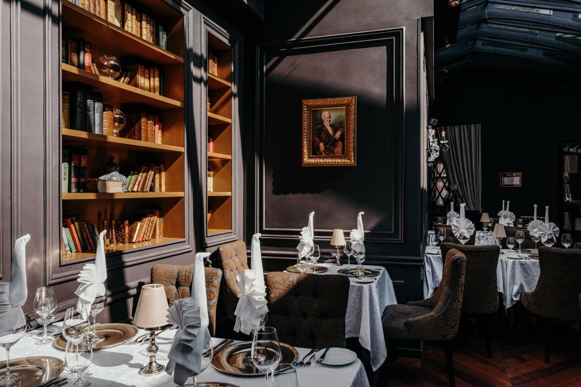 호텔 텔레그라프, 오토그래프 컬렉션 탈린 외부 사진 Interior of the restaurant